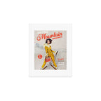 Ski Bunny Beer Pinup Art Print Gallery Image 1