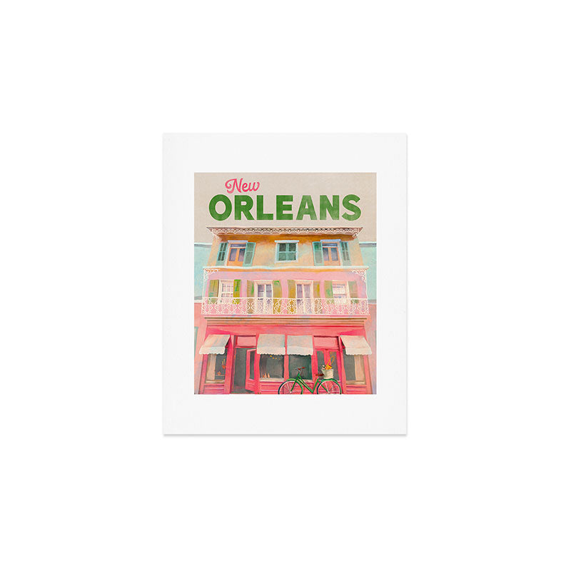 New Orleans French Quarter Art Art Print Gallery Image 1