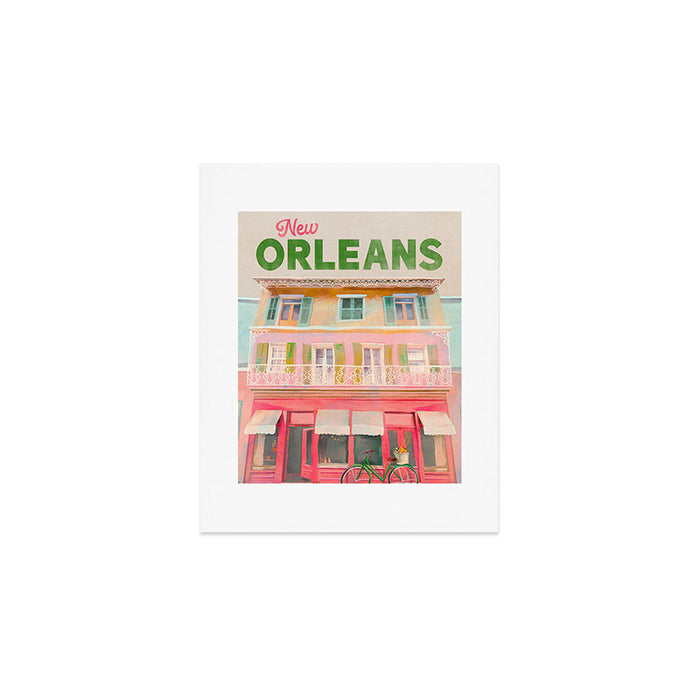 New Orleans French Quarter Art Art Print Gallery Image 1