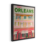 New Orleans French Quarter Art Framed Canvas Print Gallery Image 2