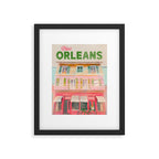 New Orleans French Quarter Art Framed Art Print Gallery Image 5