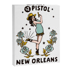 New Orleans, Louisiana Cowgirl: Hotter Than A $2 Pistol Canvas Print Gallery Image 6