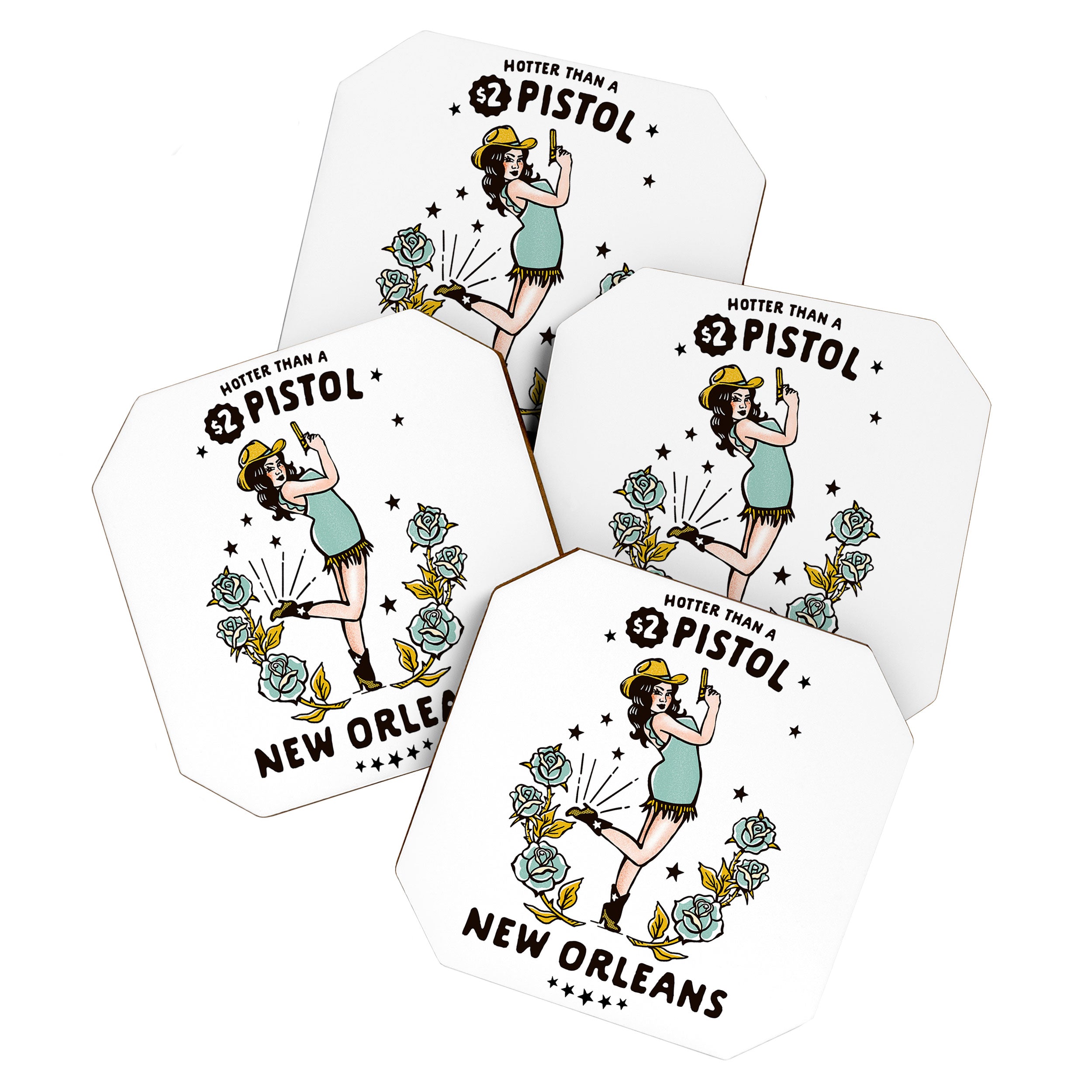 New Orleans, Louisiana Cowgirl: Hotter Than A $2 Pistol Coaster Gallery Image 1