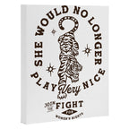Feminist Women's Rights Quote Supporting Feminism Canvas Print Gallery Image 3