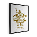 Reckless Romantic Cowgirl Framed Canvas Print Gallery Image 2