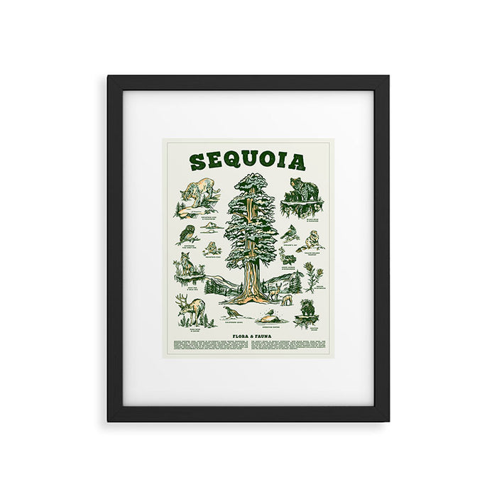 Sequoia National Park California Adventure Travel Art Print Framed Art Print Gallery Image 1