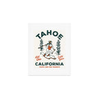 Tahoe, California - Pants Are For Tourists. Funny Ski & Beer Art Art Print Gallery Image 1