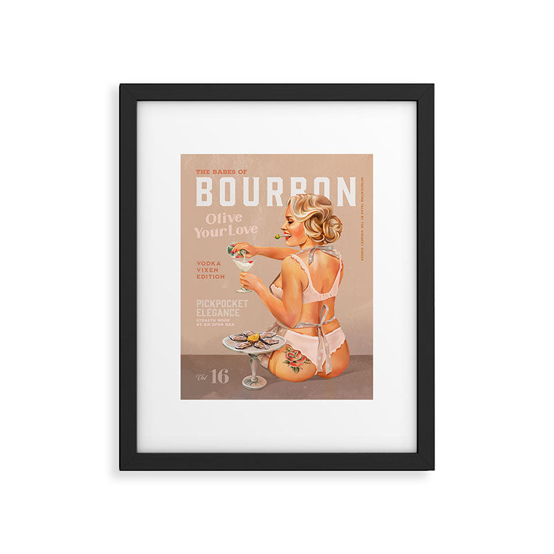The Babes Of Bourbon Vol. 16: Vodka Vixen Edition Framed Art Print Gallery Image 5