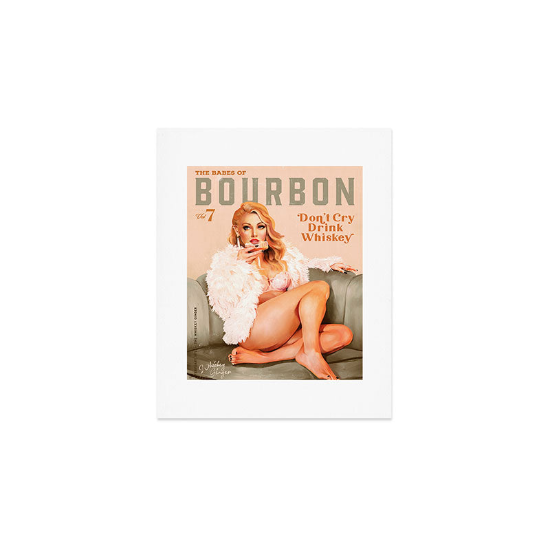 The Babes Of Bourbon Vol. 7 - Vintage Pinup Art Art Print Gallery Image 1