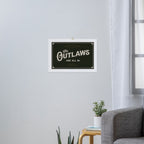 The Outlaws Are All In: Ante Up Or Get Out! Art Print Gallery Image 3