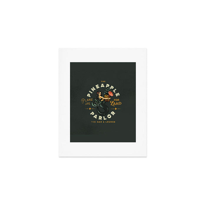 The Pineapple Parlor: Plans Are For Land Art Print Gallery Image 1