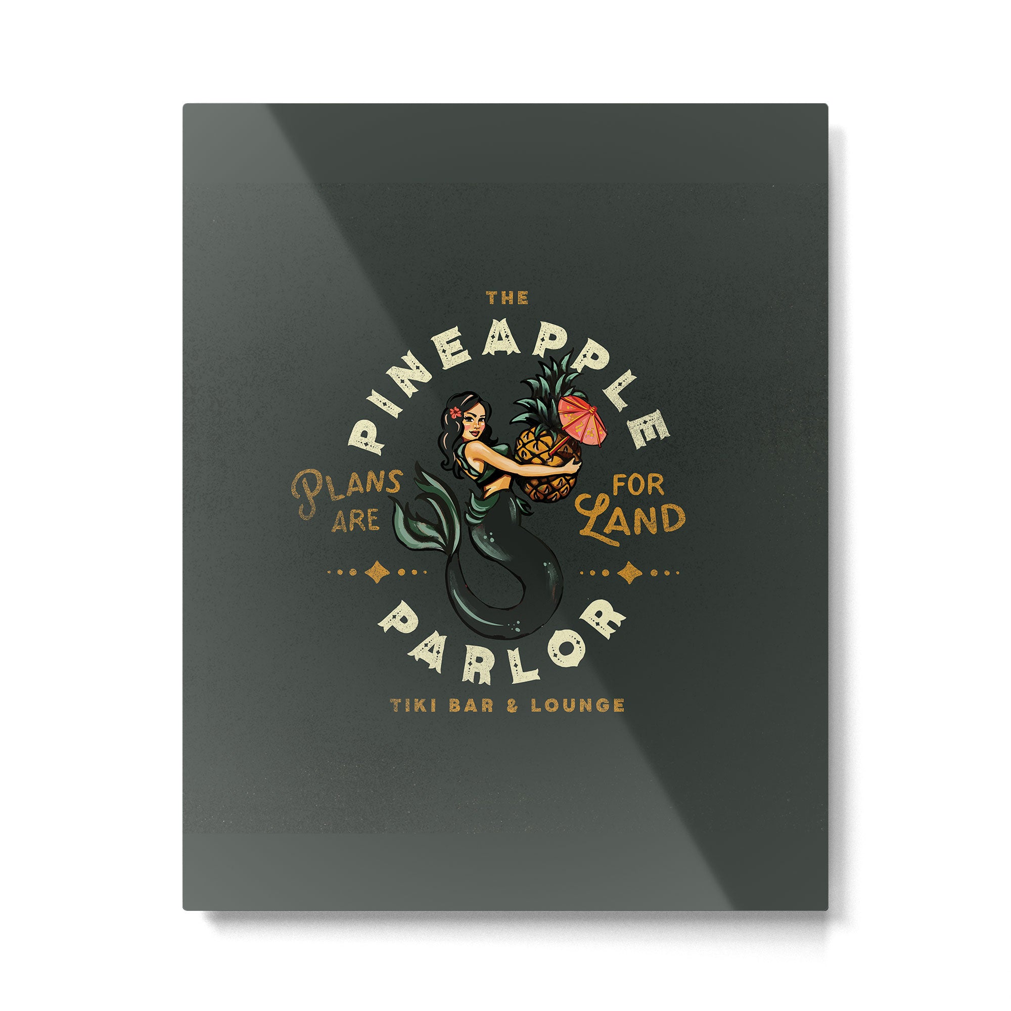The Pineapple Parlor: Plans Are For Land Metal Print Gallery Image 6
