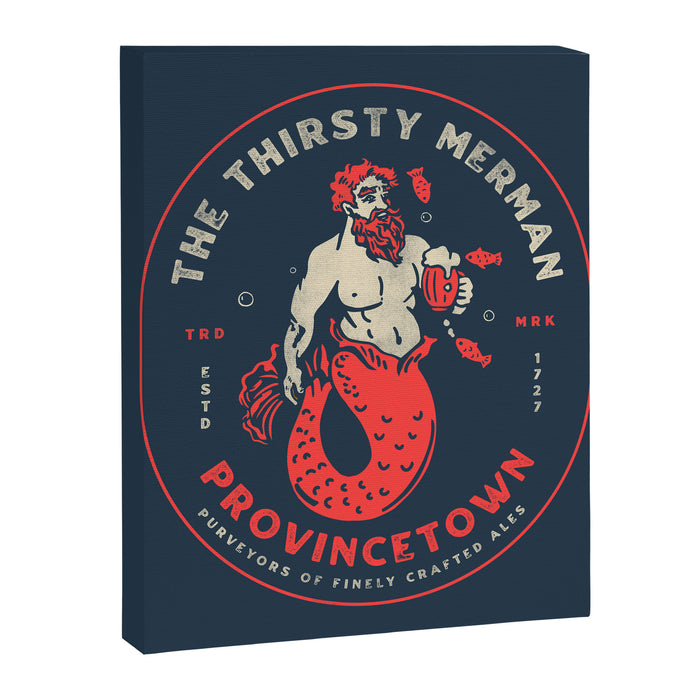 The Thirsty Merman Provincetown, Massachusetts Canvas Print Gallery Image 1