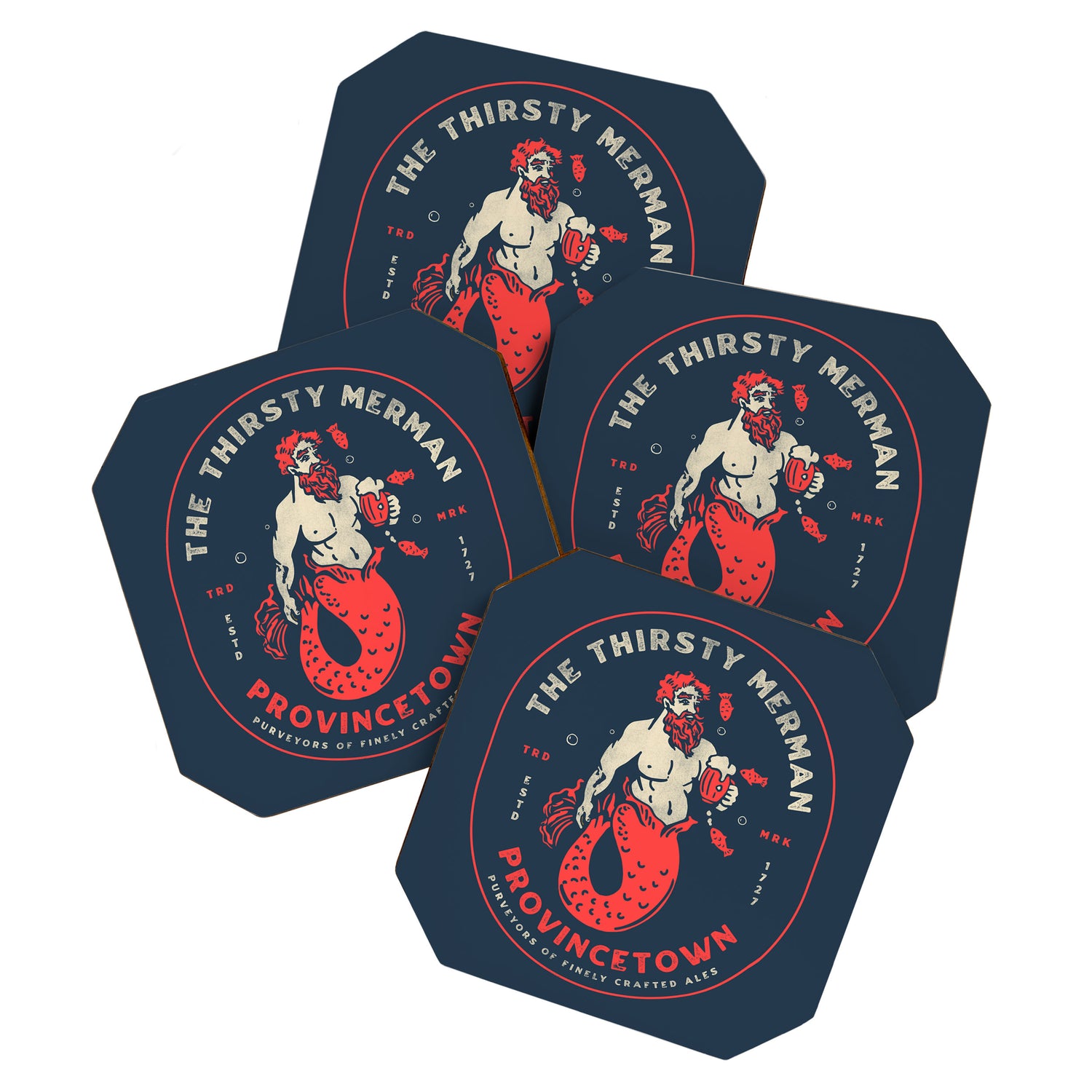 The Thirsty Merman Provincetown, Massachusetts Coaster Gallery Image 1