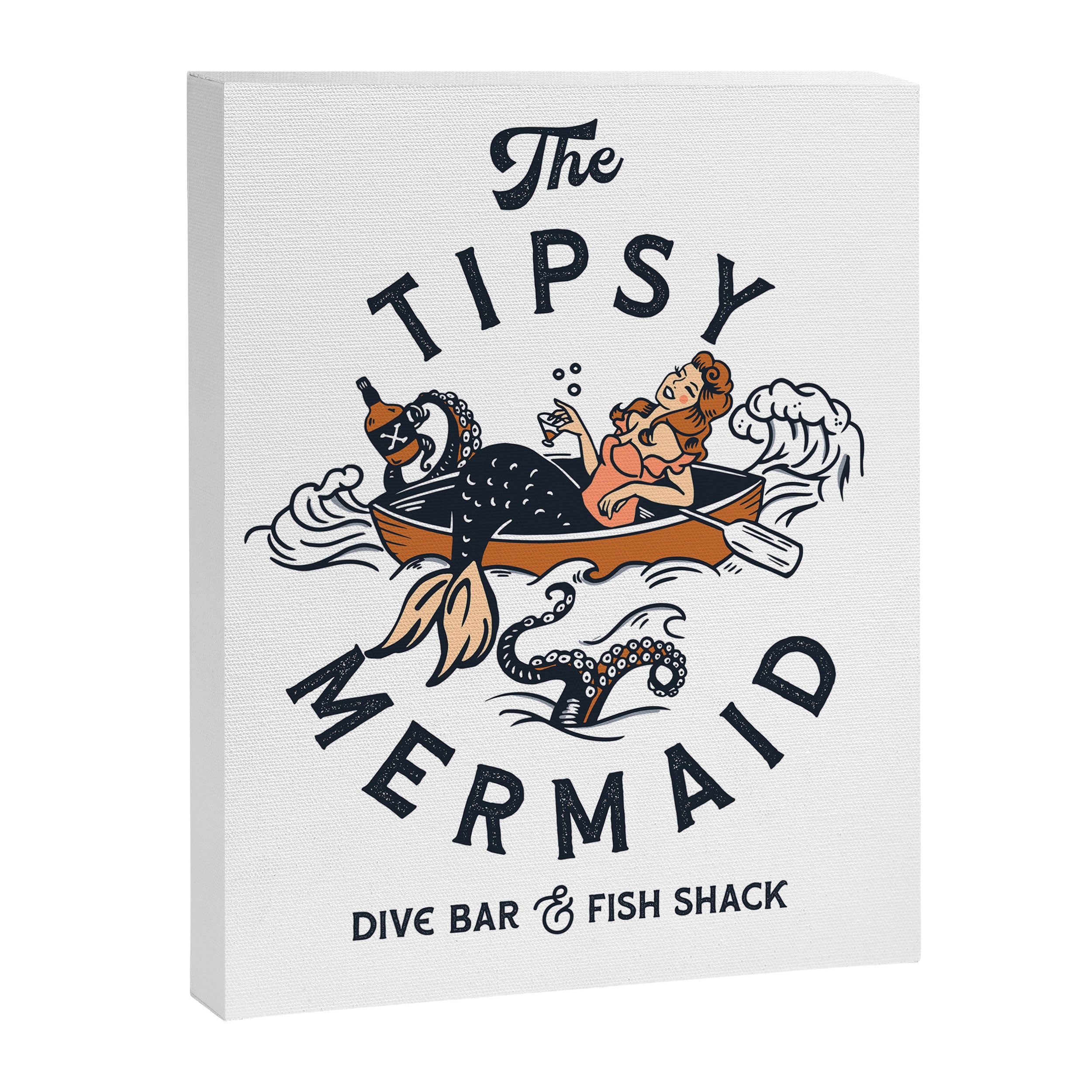 The Tipsy Mermaid Dive Bar & Fish Shack Canvas Print Gallery Image 8