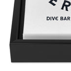 The Tipsy Mermaid Dive Bar & Fish Shack Framed Canvas Print Gallery Image 3