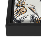 Vintage Yellowstone Pattern  Framed Canvas Print Gallery Image 3