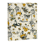 Zodiac Toile Pattern With Cream Colored Background. Canvas Print Gallery Image 8