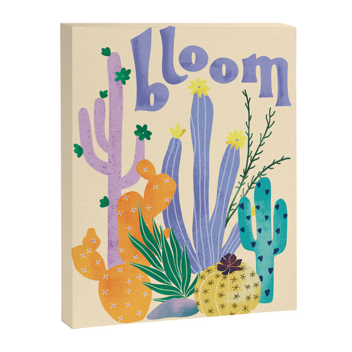 Cactus Blooms Canvas Print Gallery Image 1