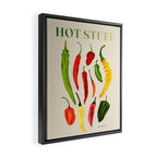 Hot Stuff Peppers Framed Canvas Print Gallery Image 2
