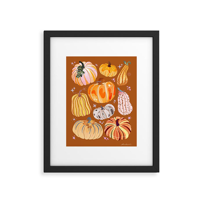 Pumpkins Galore Framed Art Print Gallery Image 1