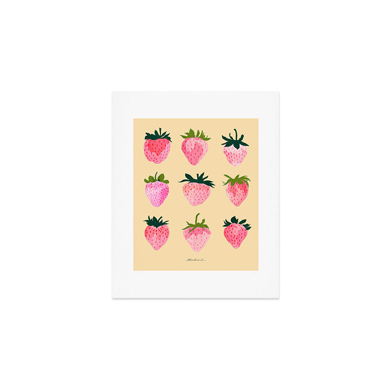 Strawberry Dreams Art Print Gallery Image 1