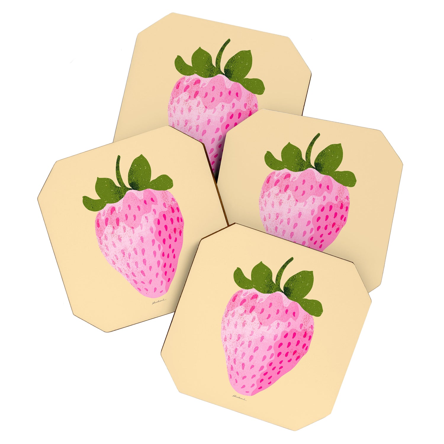 Strawberry Dreams Coaster Gallery Image 1