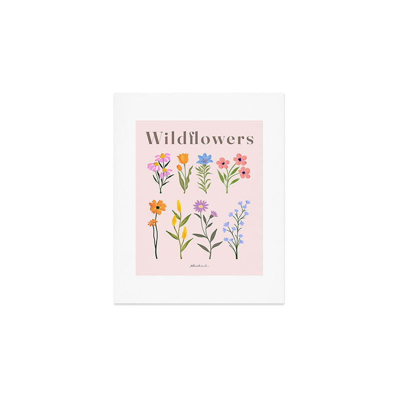 Wildflowers Art Print Gallery Image 1
