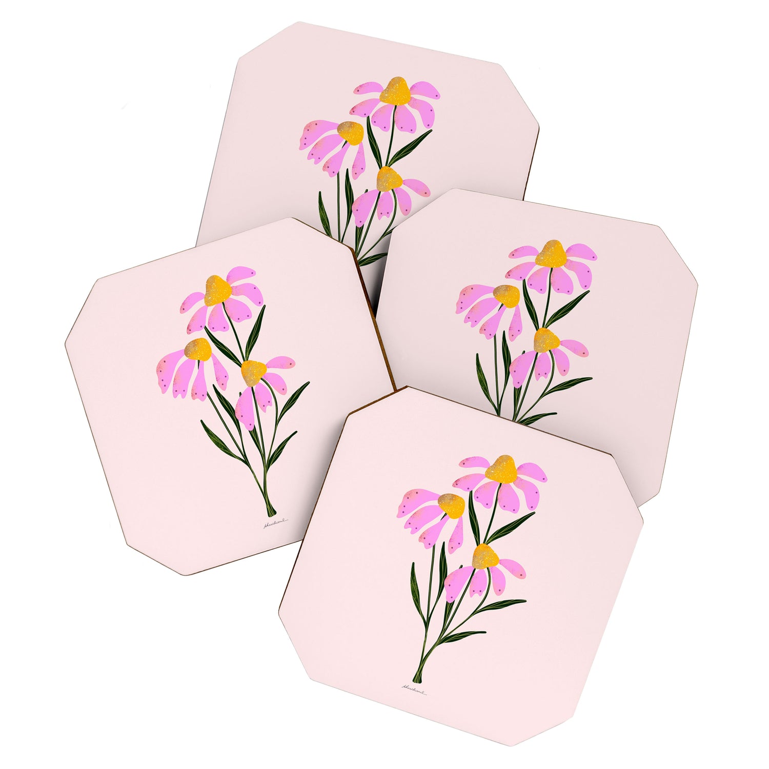 Wildflowers Coaster Gallery Image 1