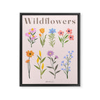 Wildflowers Framed Canvas Print Gallery Image 3