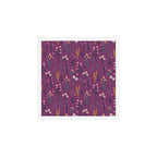 Purple boho florla Art Print Gallery Image 1