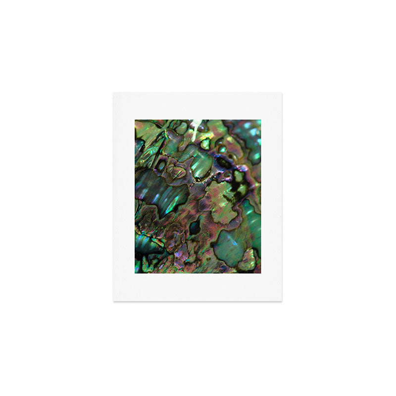 Oil Slick Abalone Mother Of Pearl Art Print Gallery Image 1