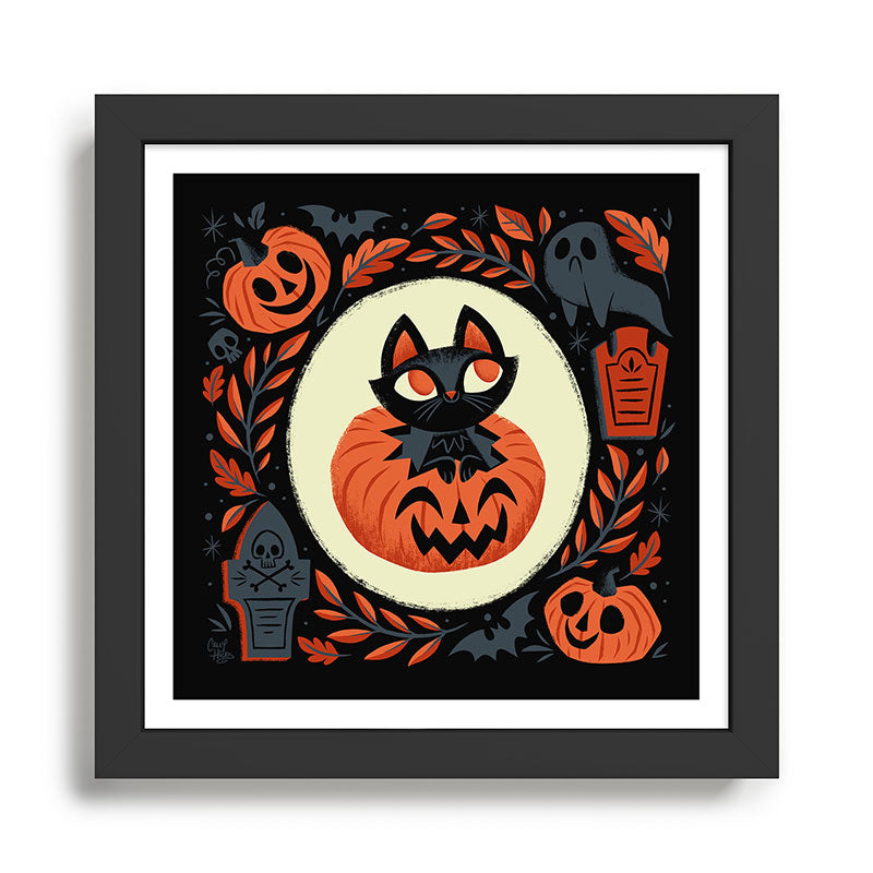 Happy Halloween Framed Art Print Gallery Image 1