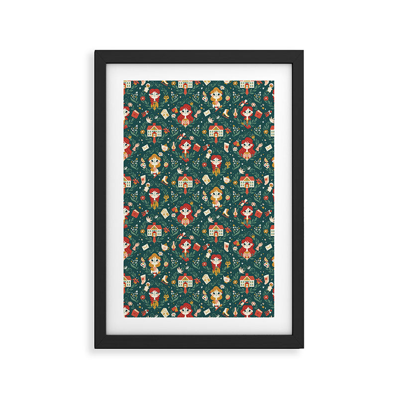Little Women Framed Art Print Gallery Image 2