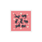 Smitten Kittens Art Print Gallery Image 1