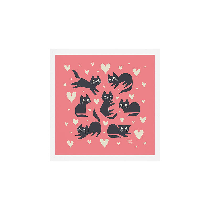Smitten Kittens Art Print Gallery Image 1