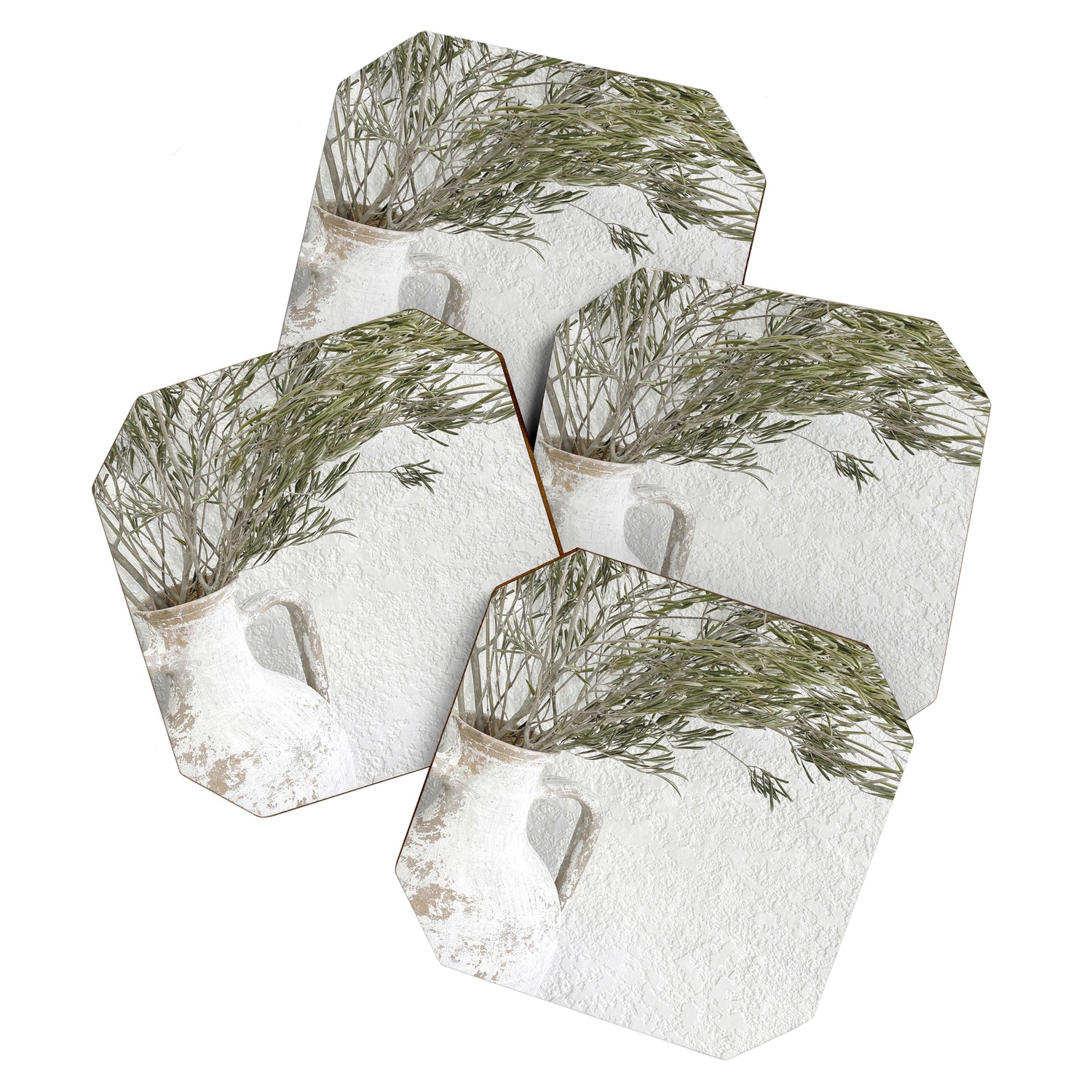 Mediterranean Olive Tree Coaster Gallery Image 1