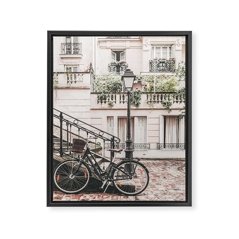 Paris City Art III Framed Canvas Print Gallery Image 1