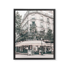 Paris City Poster Framed Canvas Print Gallery Image 6