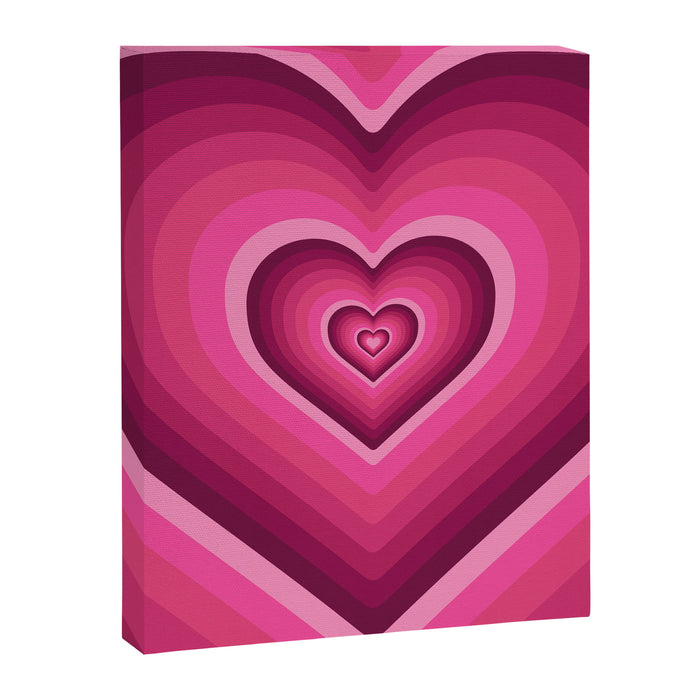 70's Heart Canvas Print Gallery Image 1