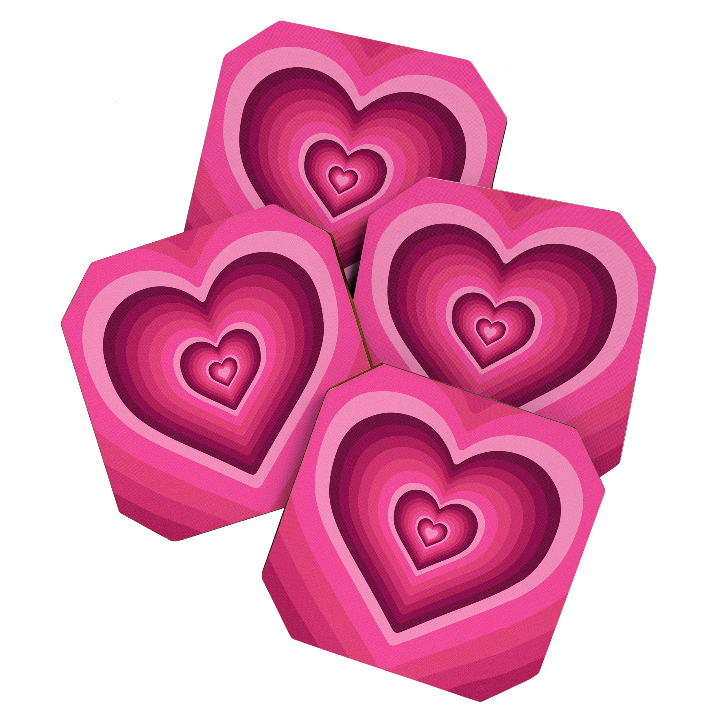 70's Heart Coaster Gallery Image 1