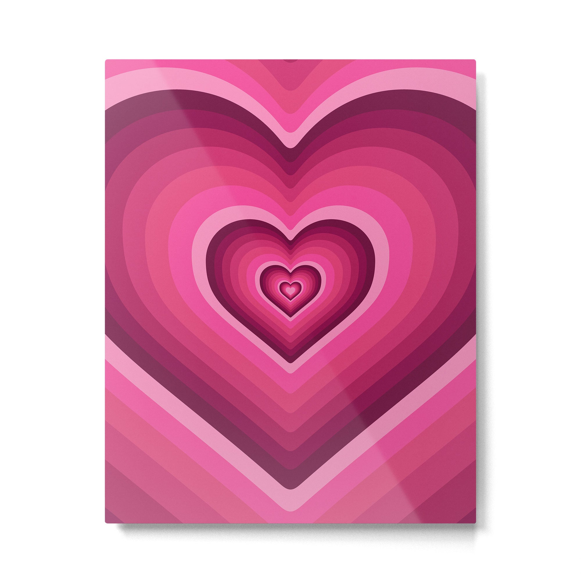 70's Heart Metal Print Gallery Image 6