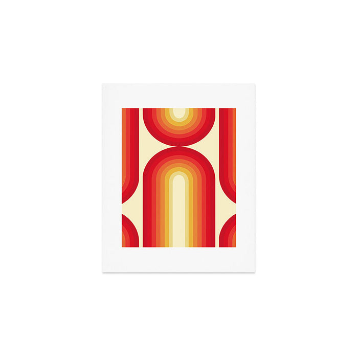 70s Retro Sun Art Print Gallery Image 1