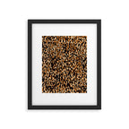 Animal Print Leopard Pattern Framed Art Print Gallery Image 4