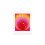 Aries Star Sign Constellation, Aura Gradient Zodiac Art Art Print Gallery Image 1