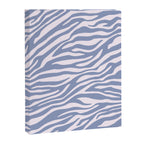 Blue Zebra Animal Print Canvas Print Gallery Image 6
