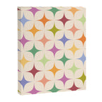 Colorful Festive Mid-Century Sparkles Canvas Print Gallery Image 6