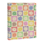 Colorful Flower Checkered Pattern Canvas Print Gallery Image 6