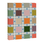 Colorful Geometric Block Grid Canvas Print Gallery Image 6