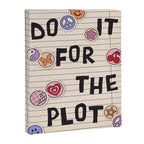 Do It For The Plot Y2k Stickers Canvas Print Gallery Image 6